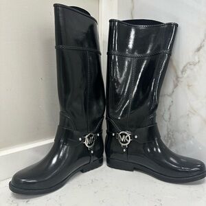 Michael Kors Fulton Tall Rain Boot size 6